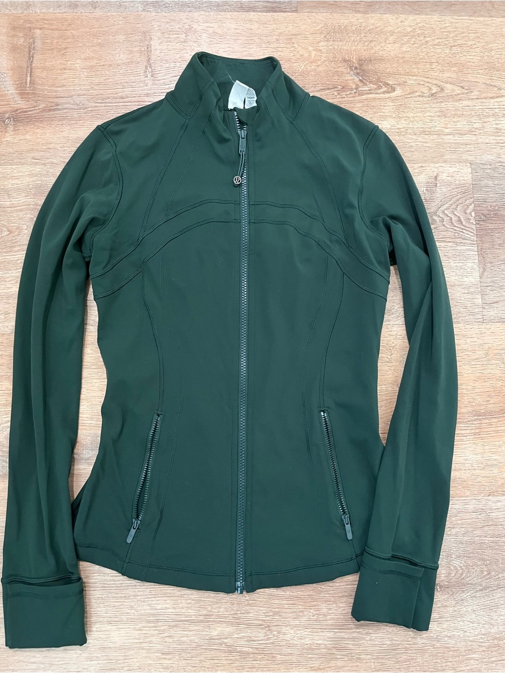 lululemon athletica Dark Green Full-Zip Performance Jacket